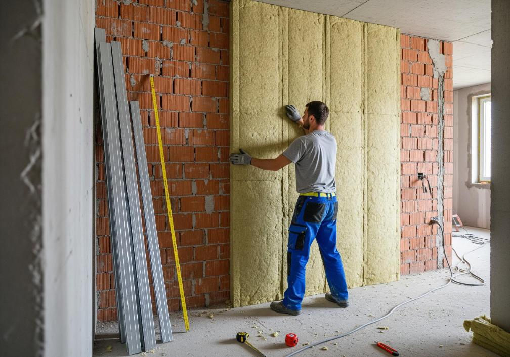 Утепление холодных стен в квартире