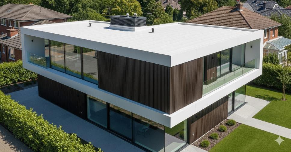 Плоская кровля