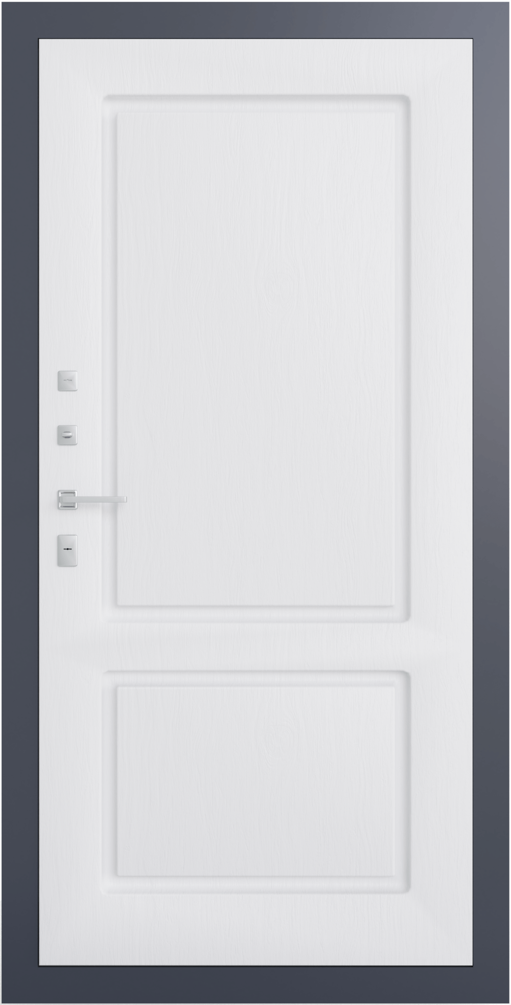 Дверь ФЛ 117 белый ясень