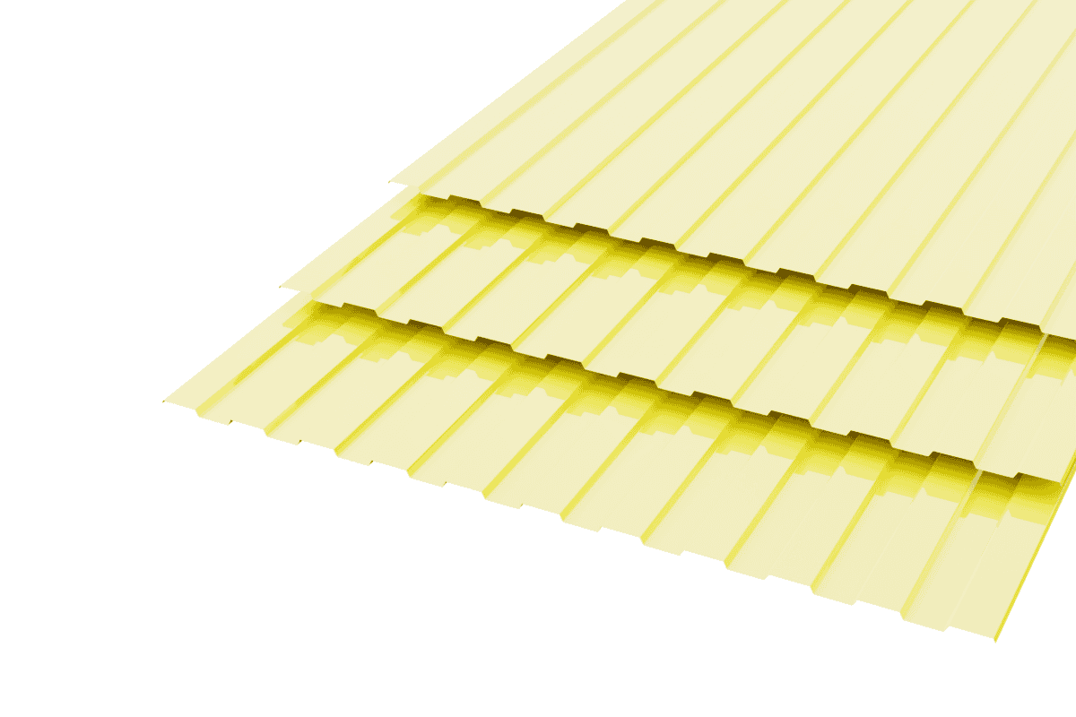 Профлист СС-10 Polyester 0,4 RAL 1014 Слоновая кость