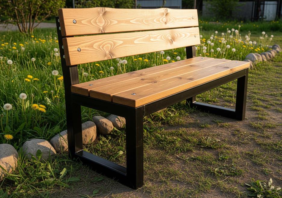 Как сделать скамейку своими руками: популярные способы