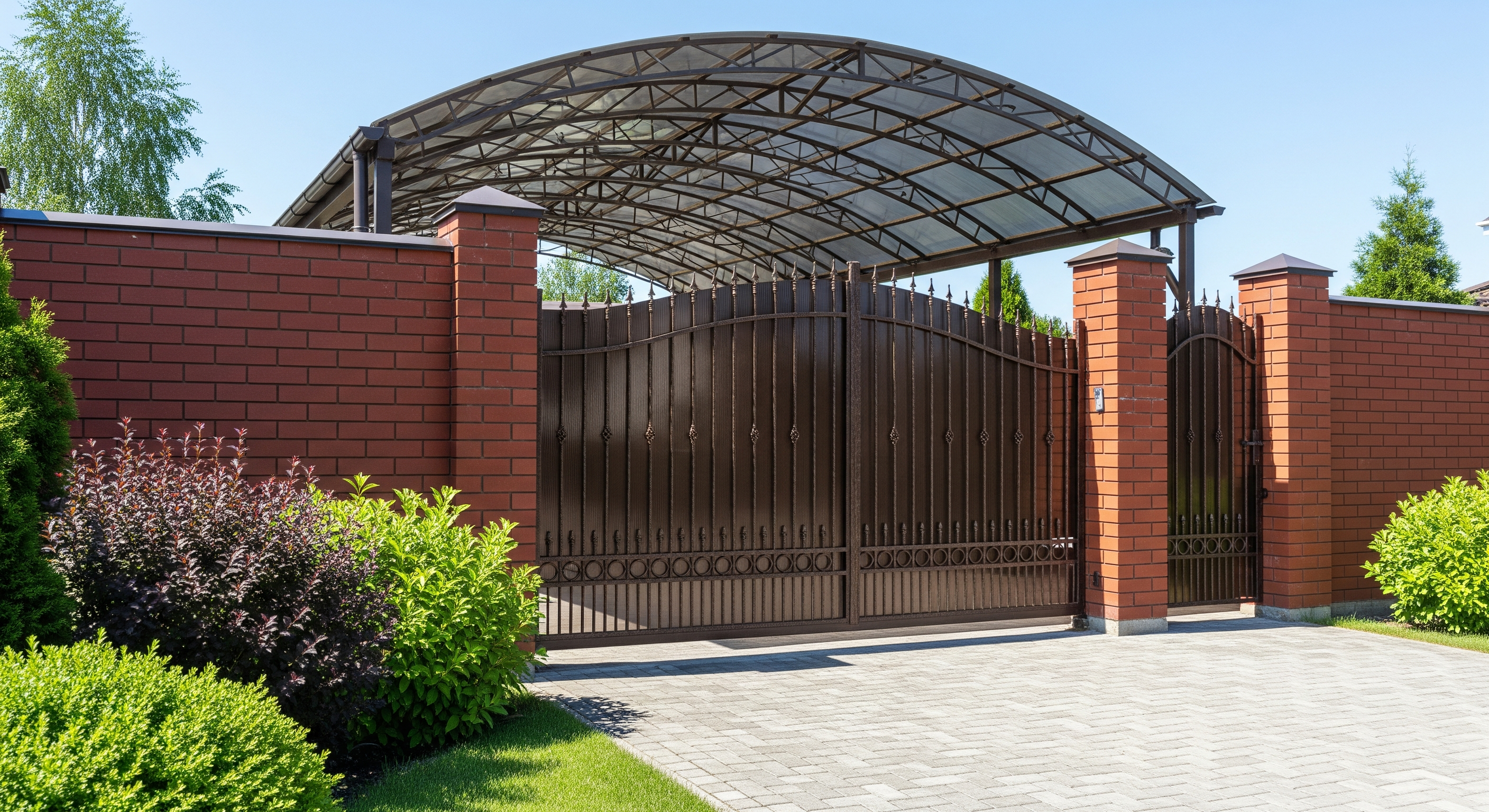 Навес своими руками: из каких материалов сделать и как смонтировать