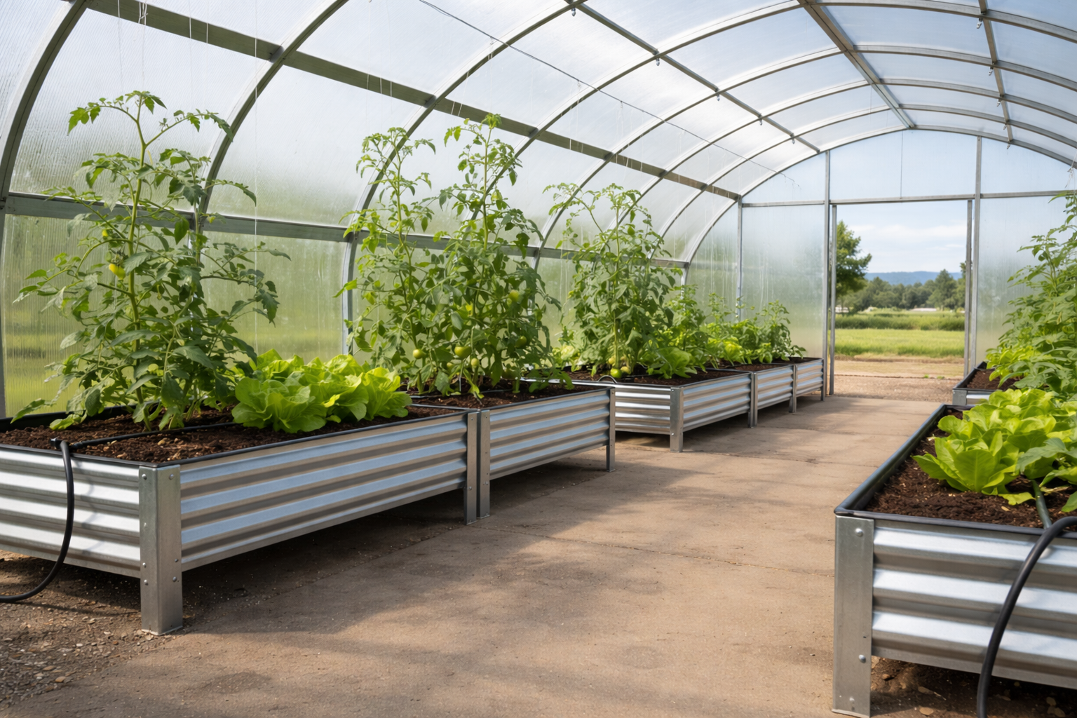 Как обустроить дачную теплицу для комфортной работы