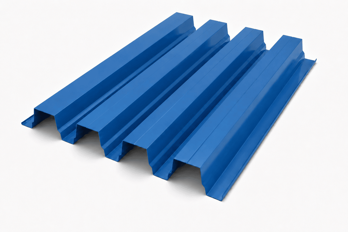 Профлист НС-60 Polyester 0,9 RAL 5005 Сигнально-синий