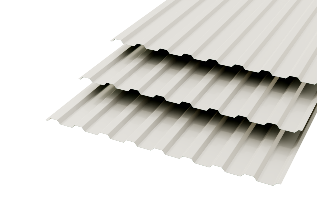 Профлист МП20 Polyester 0,35 RAL 7004 Серый Сторона В