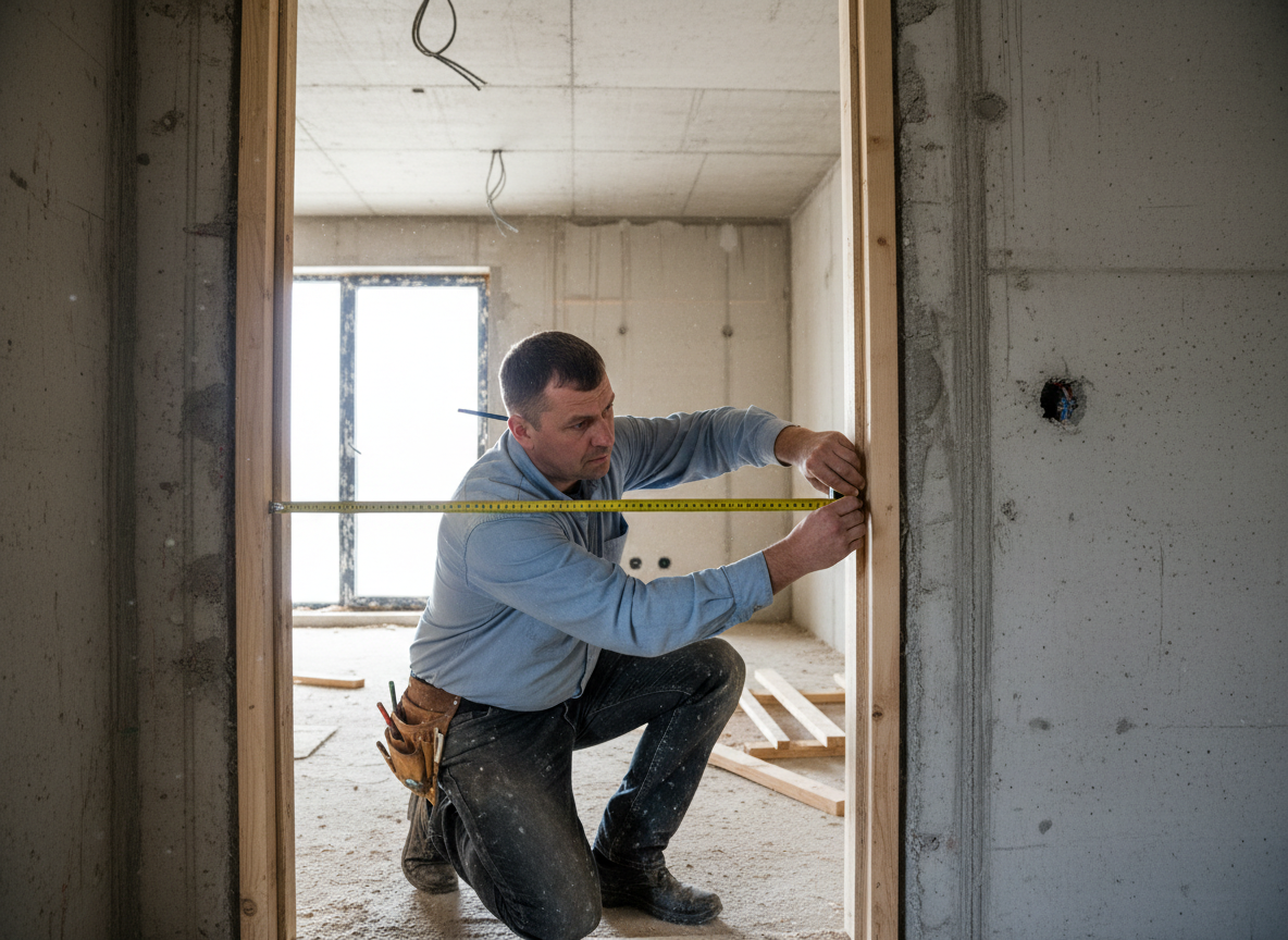 Как замерить дверной проем