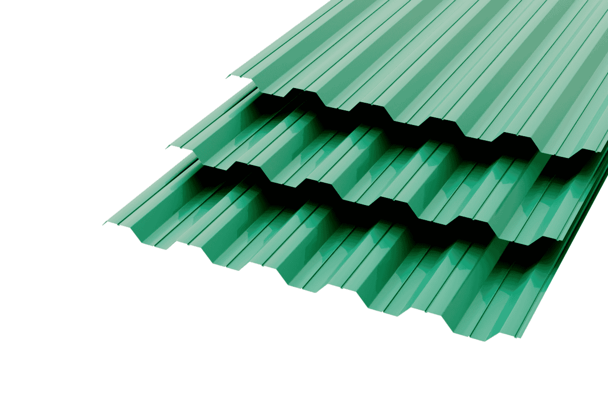 Профлист НС-35  Polyester 0,5 (высокой точности)  RAL 6026 Опал