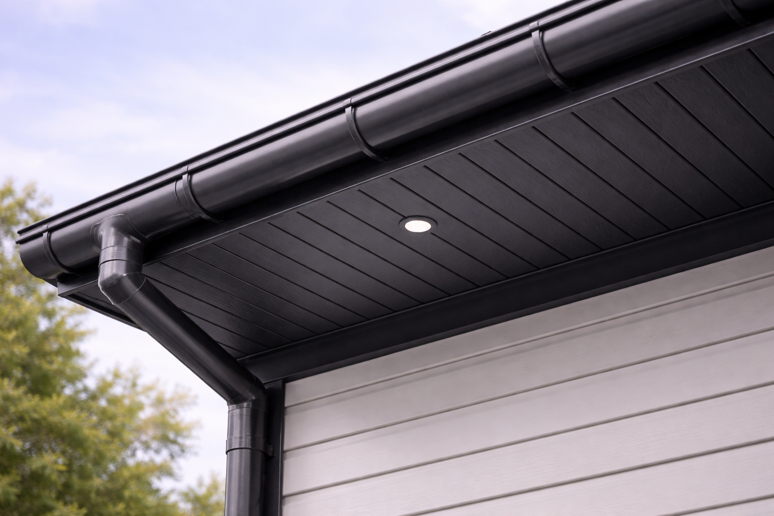 Как установить софиты на крышу?