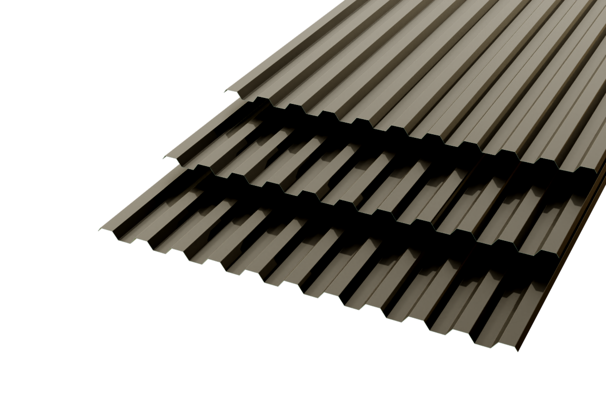 Профлист C-21  Polyester 0,8 RAL 9005 Черный