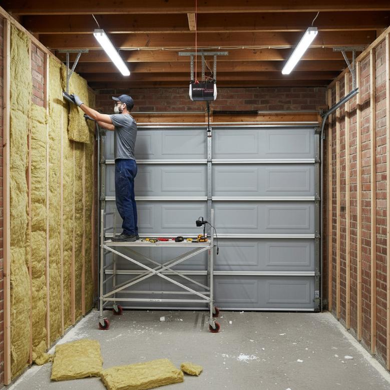 Как утеплить гараж своими руками