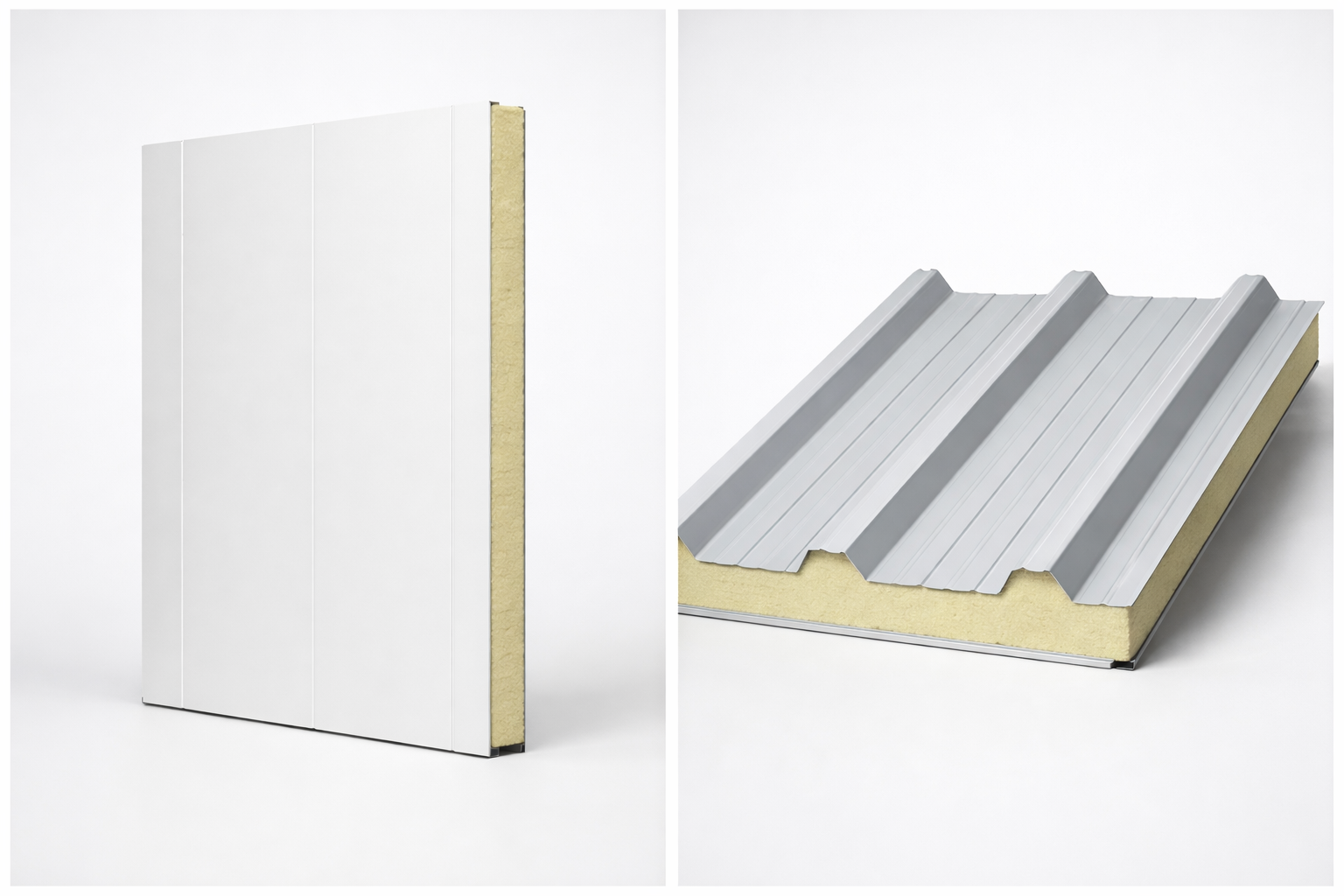 Виды сэндвич-панелей