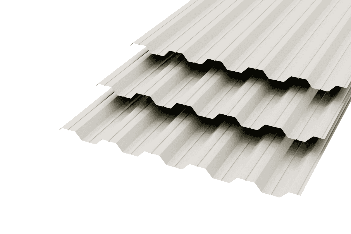 Профлист НС-35  Polyester 0,5 (высокой точности)  RAL 7004 Серый