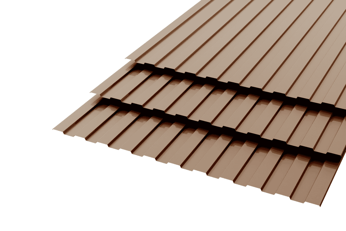 Профлист СС-10 Polyester 0,4 RAL 8017 Шоколад