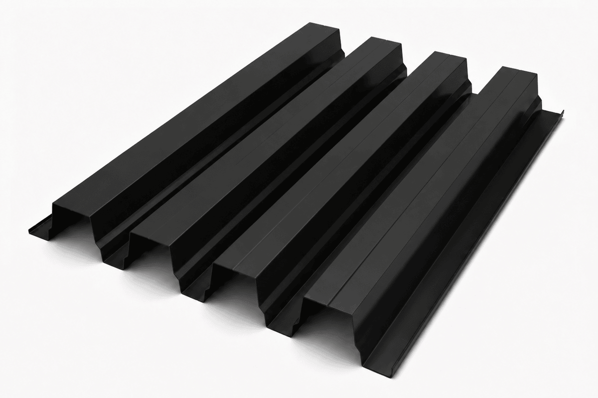 Профлист НС-60 Polyester 0,8 RAL 9005 Черный