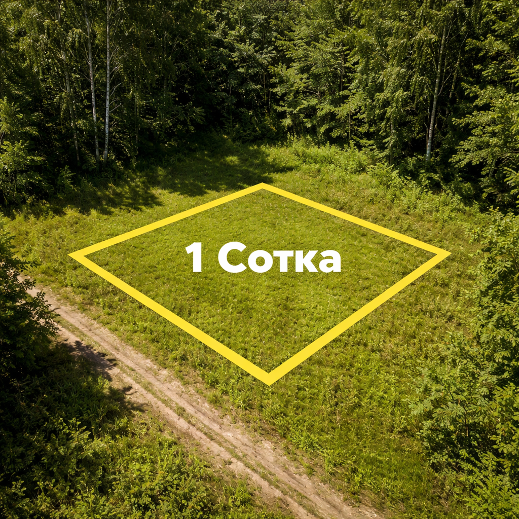 Сотка земли: сколько это метров + способы рассчитать