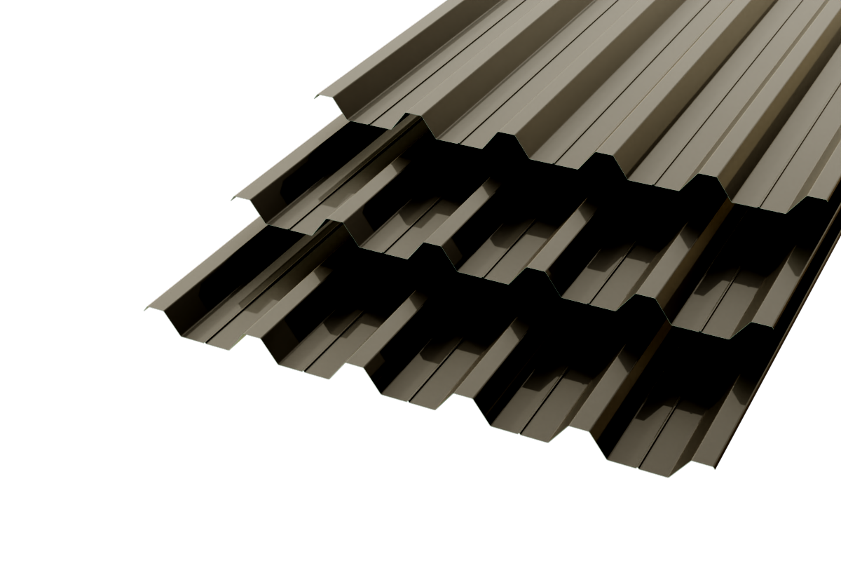 Профлист C-44  Polyester 0,8 RAL 9005 Черный