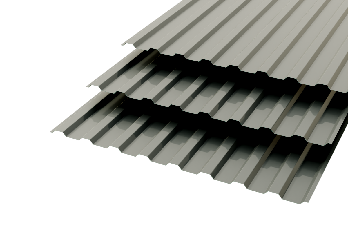 Профлист МП20 Polyester 0,4 RAL 7016 Антрацитово-серый Сторона В