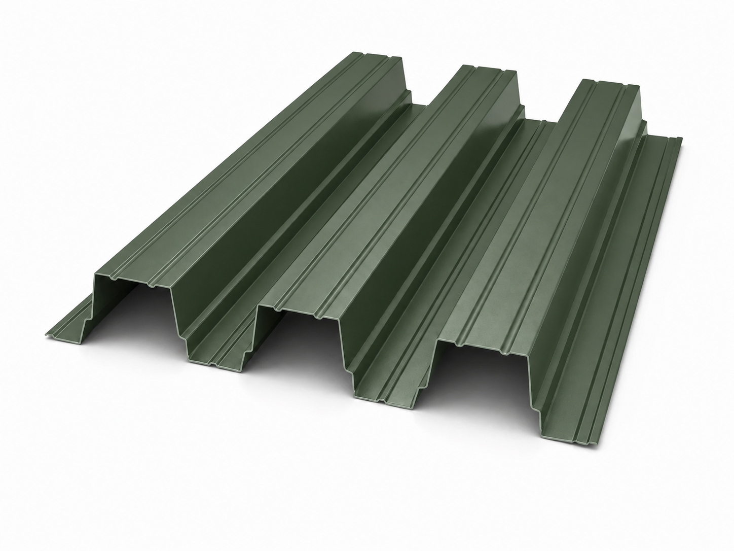 Профлист Н-114 1,0 RAL 6005 Зеленый мох