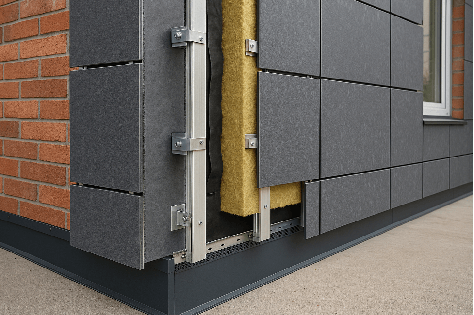 Вентилируемый фасад: плюсы и минусы, описание технологии