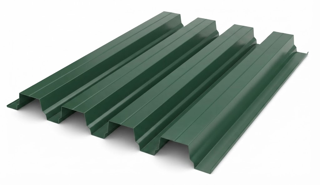 Профлист Н-75 1,0 Ral 6005 Зеленый мох
