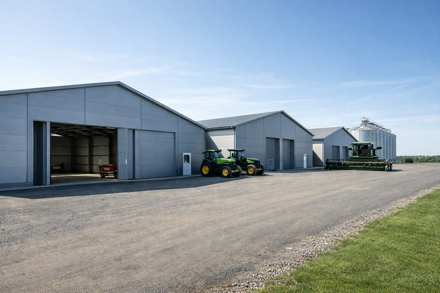 Здания для сельского хозяйства из металлоконструкций: назначение, проектирование, выбор поставщика