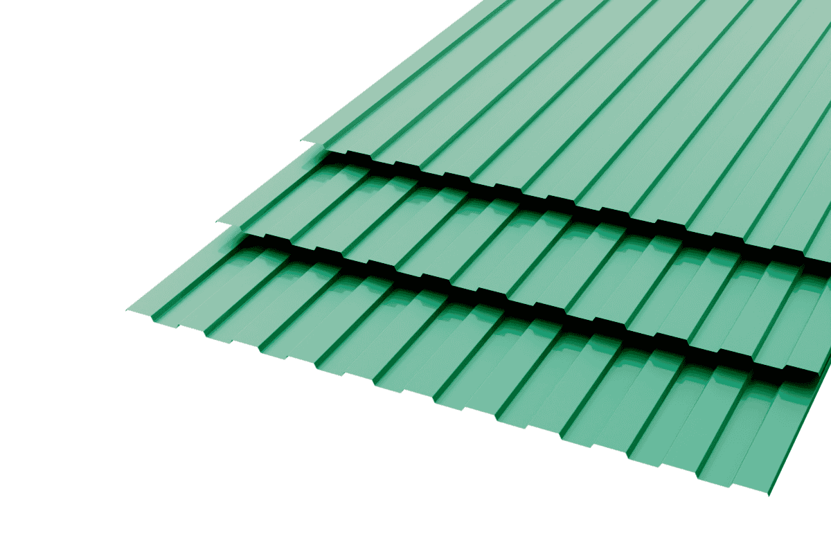 Профлист СС-10 Polyester 0,5 RAL 6026 Опал