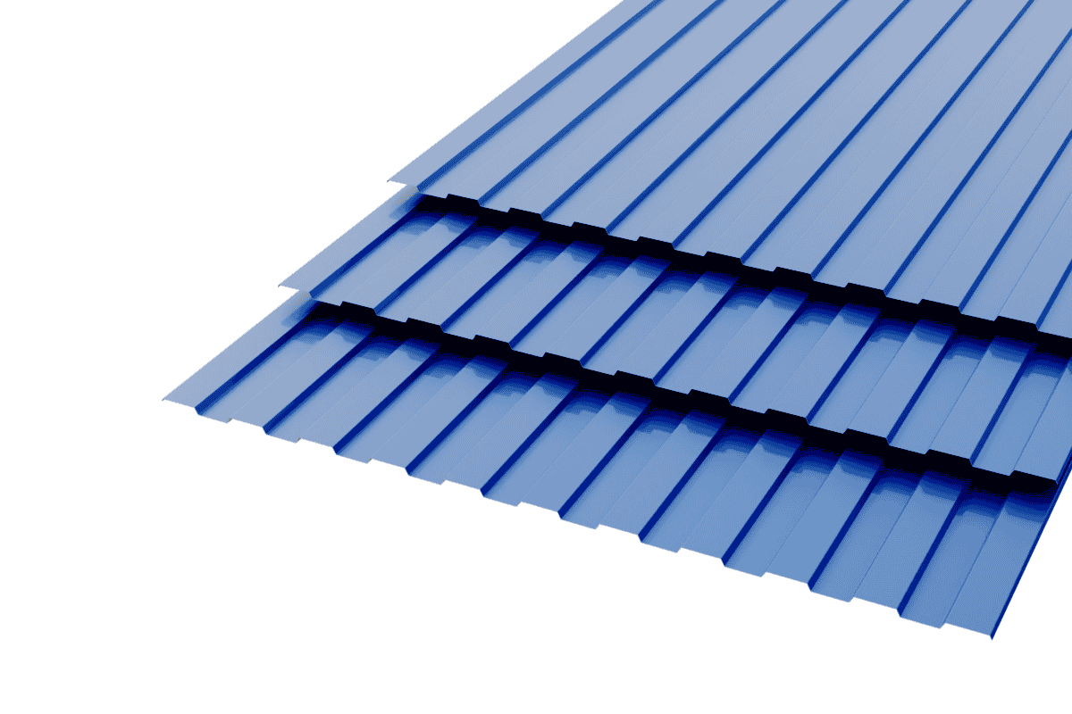 Профлист СС-10 Polyester 0,4 RAL 5002 Ульрамарин