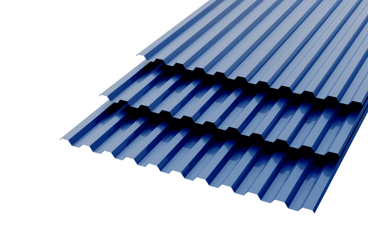 Профлист C-21  Polyester 0,7 RAL 5002 Ультрамарин