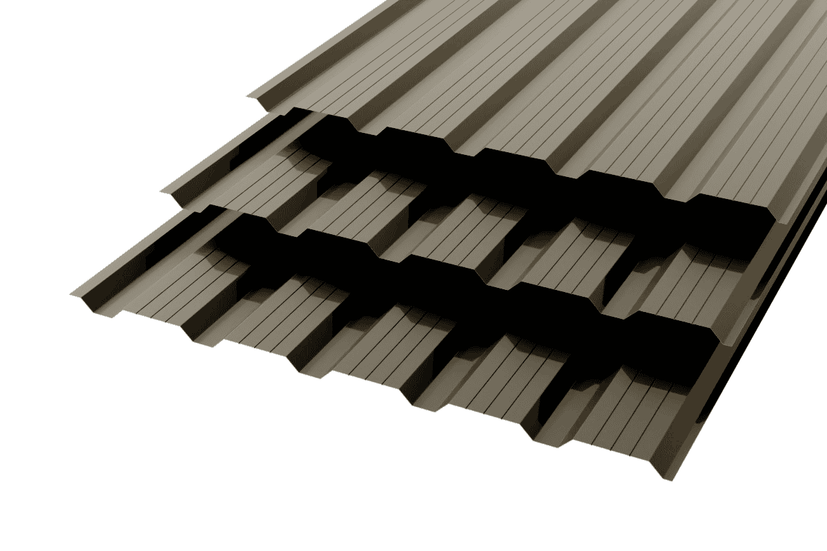Профлист НС-25 Polyester 0,5(высокой точности) RAL 9005 Черный