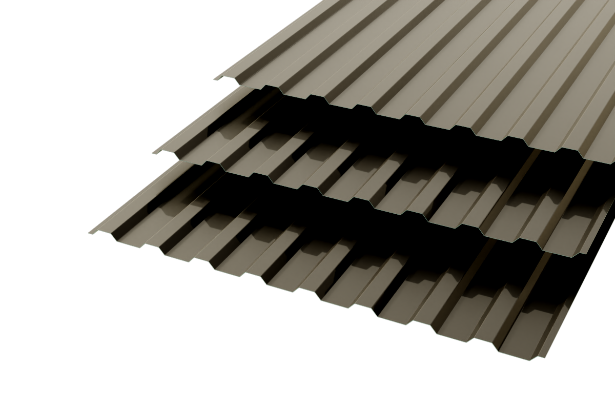 Профлист МП20 Polyester 0,4 RAL 9005 Черный Сторона В