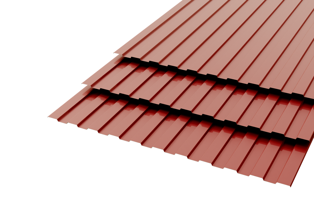 Профлист СС-10 Polyester 0,8 RAL 3005 Красное вино