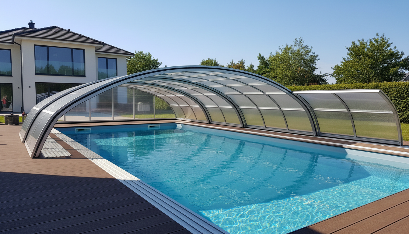 Навесы для каркасного бассейна: какие бывают и как построить самостоятельно