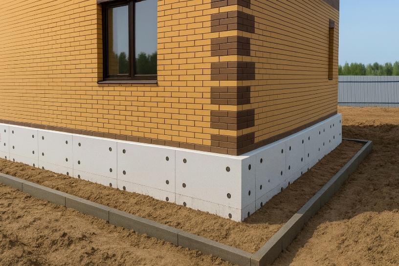 Как утеплить фундамент дома