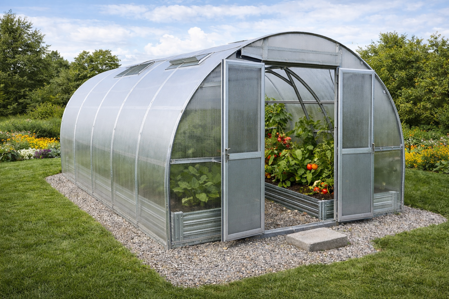 Как подготовить участок к установке теплицы