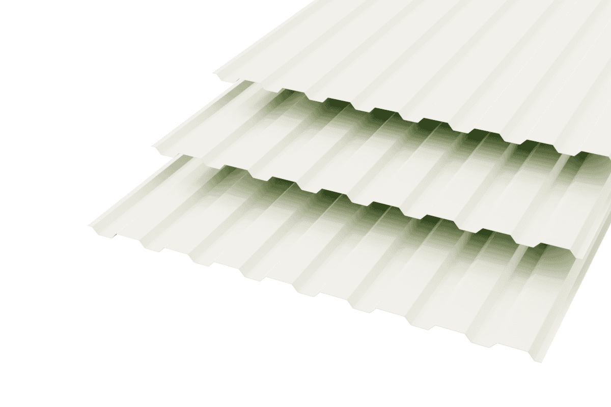 Профлист МП20 Polyester 0,5 RAL 9002 Дымка