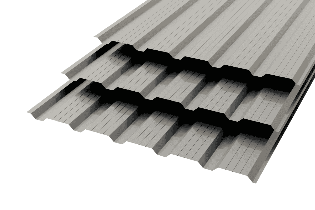 Профлист НС-25 Polyester 0,5 (высокой точности) RAL 7024 Графит