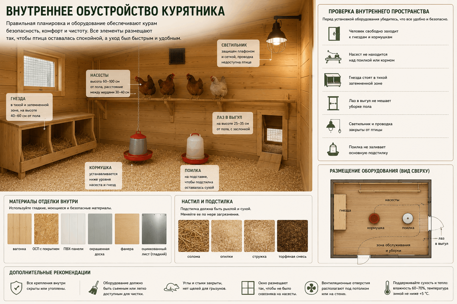 Как сделать курятник из профильной трубы и профлиста: каркас, обшивка и вентиляция