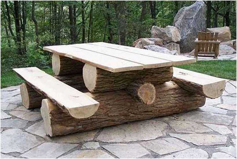 Деревянные скамейки своими руками: несколько оригинальных идей