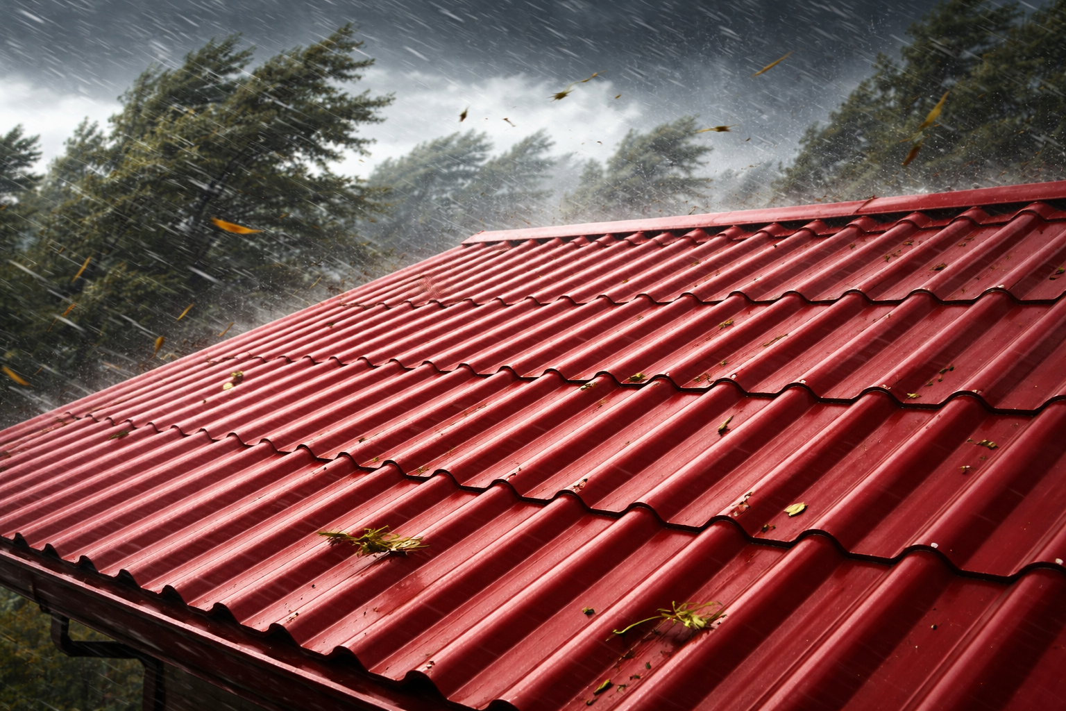 Какая крыша лучше переносит град, ливни и шквальный ветер: честное сравнение материалов