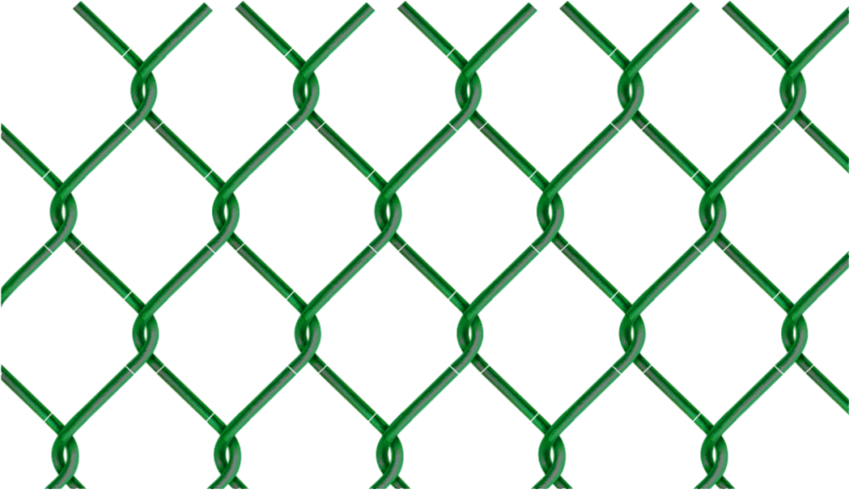 Забор из сетки-рабицы своими руками