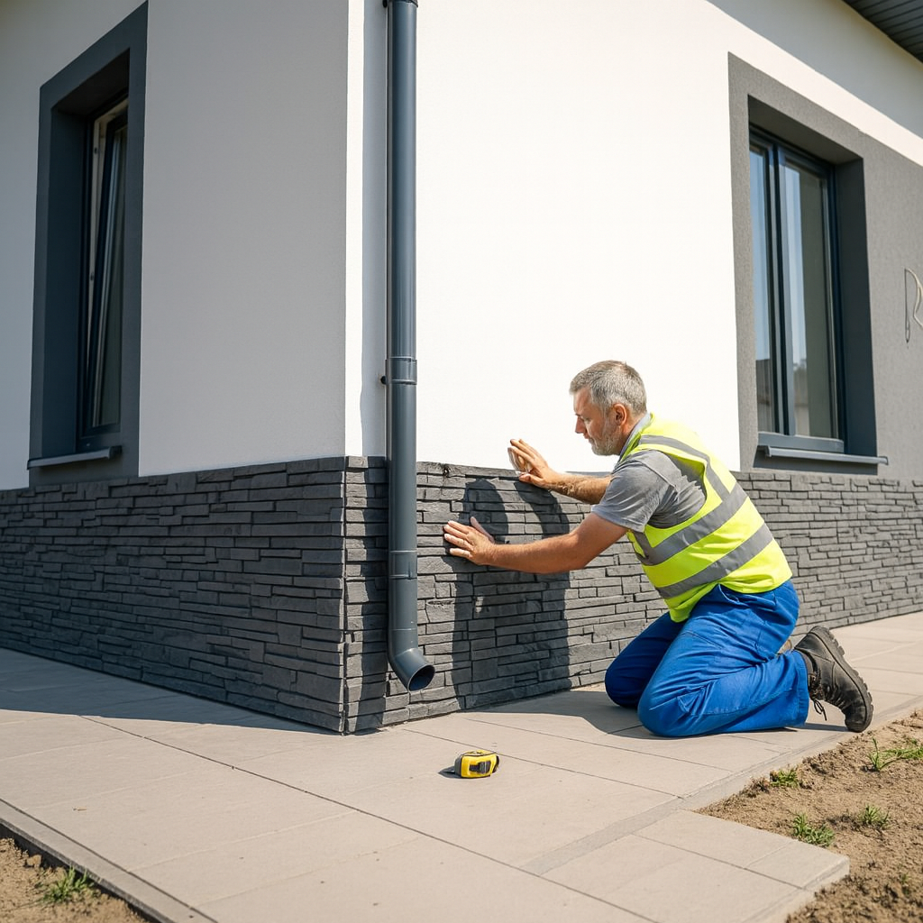 Отделка цоколя