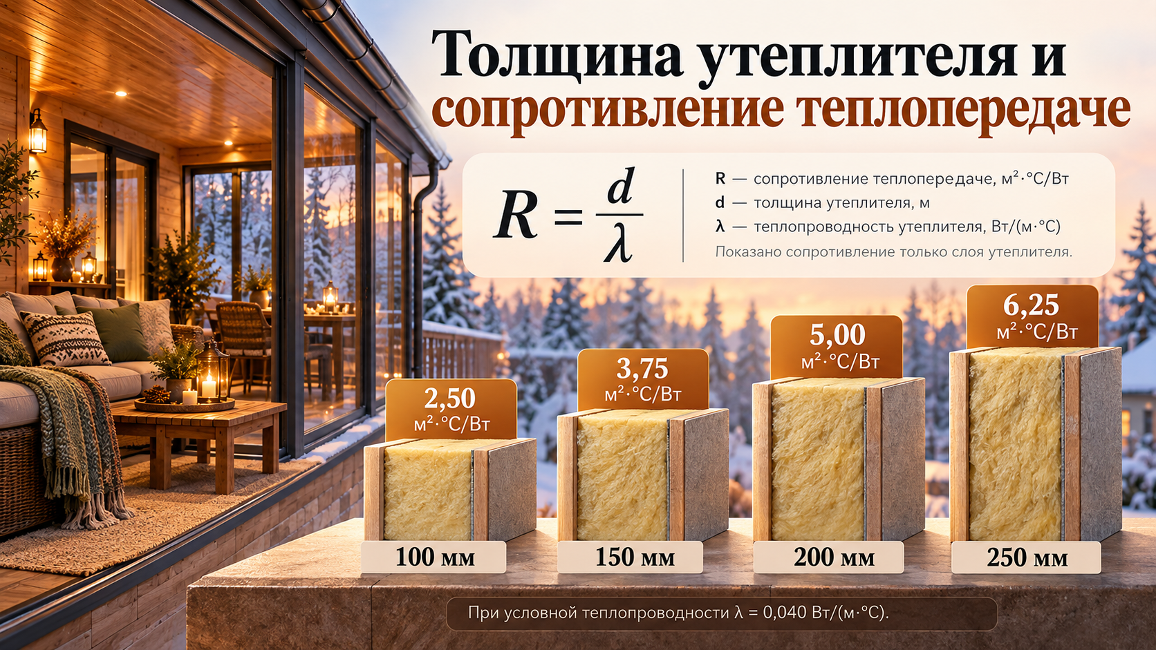 Как утеплить веранду для зимнего проживания