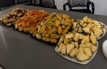 Фруктовый заряд для нашей команды! Фруктовый заряд для нашей команды!