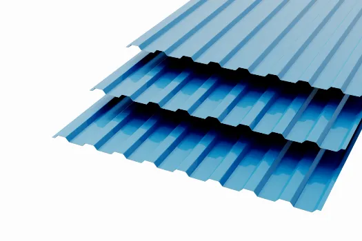 Профлист МП20 Polyester 0,35 RAL 5005 Сигнально-синий Сторона В смотреть фото