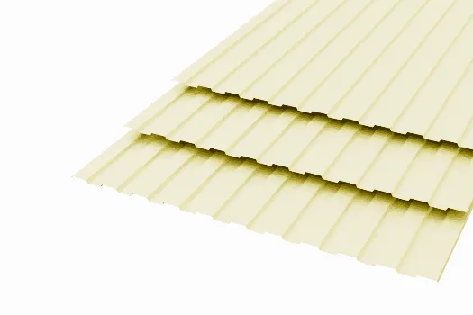 Профлист СС-10 Polyester 0,5 RAL 1015 Светлая слоновая кость смотреть фото