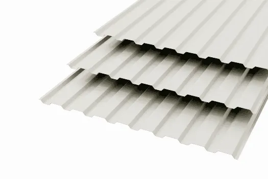Профлист МП20 Polyester 0,7 RAL 9006 Металлик Сторона А смотреть фото