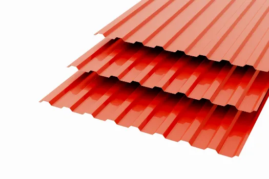 Профлист МП20 Polyester 0,4 RAL 3020 Транспортно-красный Сторона В смотреть фото