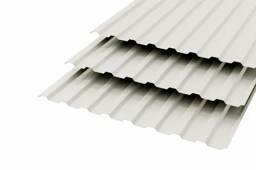 Профлист МП20 Polyester 0,35 RAL  9006 Металлик Сторона В смотреть фото