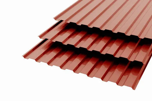 Профлист МП20 Polyester 0,5 RAL 3009 Коррида Сторона А смотреть фото