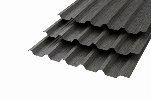 Профлист C-44  Polyester 0,8 RAL 7024 Графитово-серый 3D смотреть фото